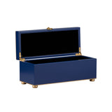 Rectangular Box - Navy