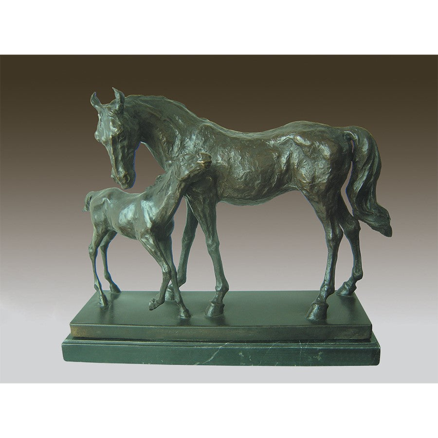 Bronze Mare and Foal 