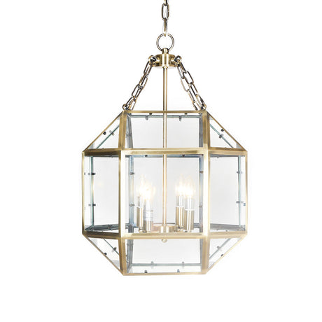 7747-103L4BRZ LT760401 4 Light Iron Chandelier w/Bronze Finish (26Hx18D)