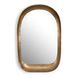 Bradano Arch Mirror, Brass - Kings Fine Art & Decor