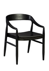 Black Townsend Arm Chair - Kings Fine Art & Decor
