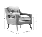 O'Brien Armchair, Blue