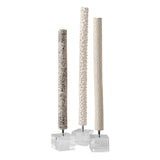 Makira, White, S/3 - Kings Fine Art & Decor