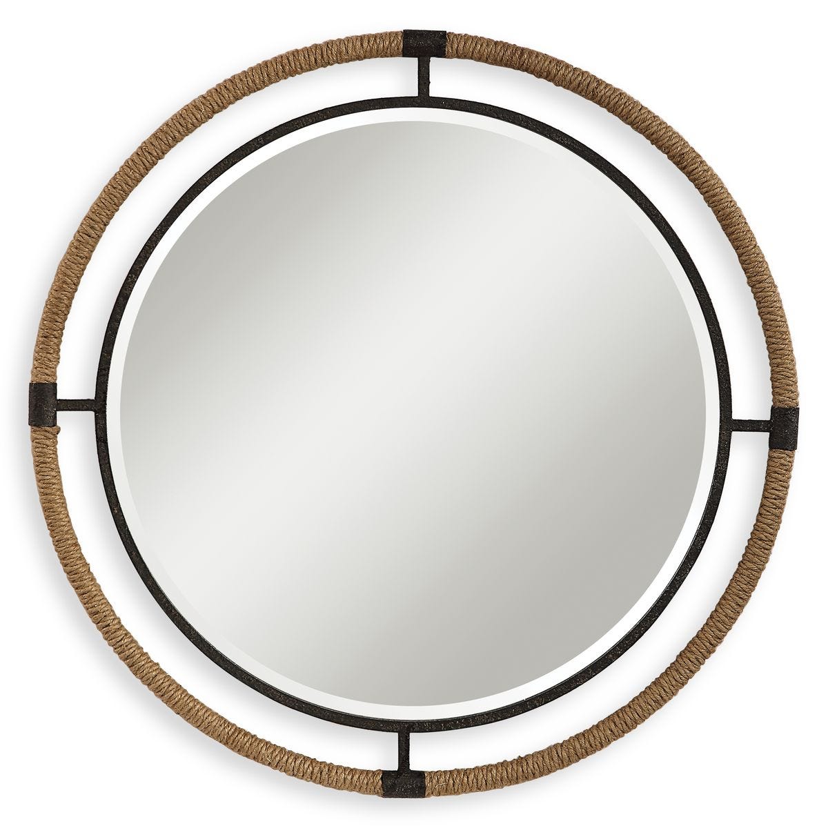 Melville Round Mirror - Kings Fine Art & Decor