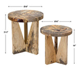 Nadette Nesting Tables, Natural, S/2