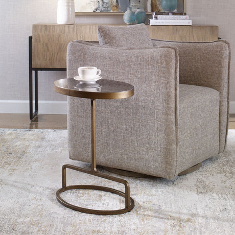 Jessenia Accent Table, Bluestone