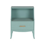 George III Bedside Table - Blue