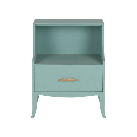 George III Bedside Table - Blue