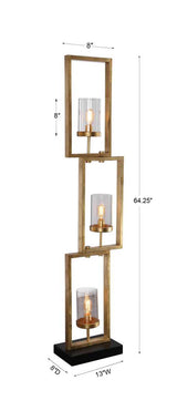 Cielo Floor Lamp, Gold
