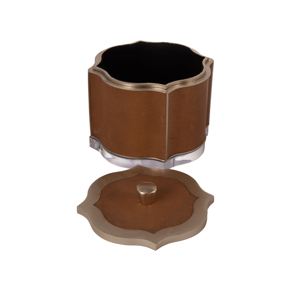 Shagreen Box - Brown