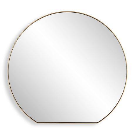 Cabell Small Mirror, Brass - Kings Fine Art & Decor