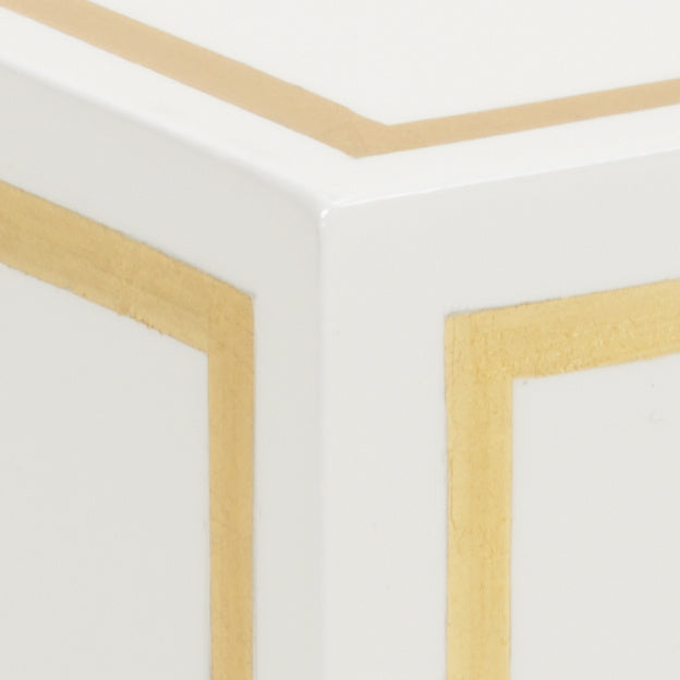 Ibiza Tissue Box - Gold