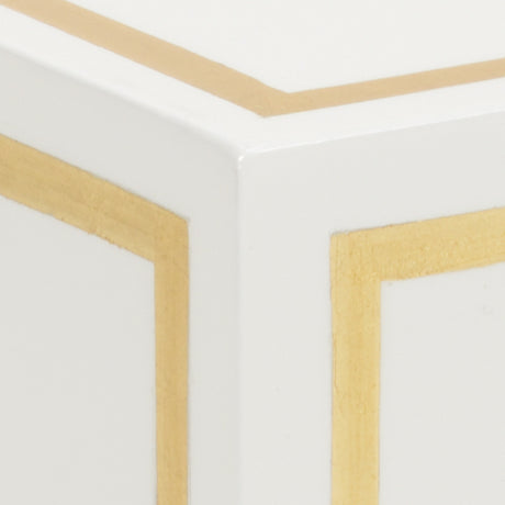 Ibiza Tissue Box - Gold