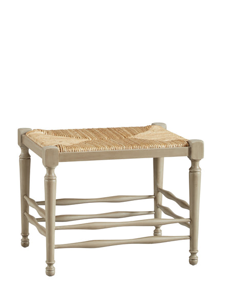 Single Seat Reed Bench - Kings Fine Art & Decor