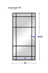 Spurgeon Mirror, Black