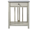 Bedside Table with Stone Top