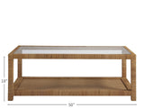 Long Key Cocktail Table
