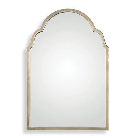 Brayden Petite Arch Mirror, Champagne - Kings Fine Art & Decor