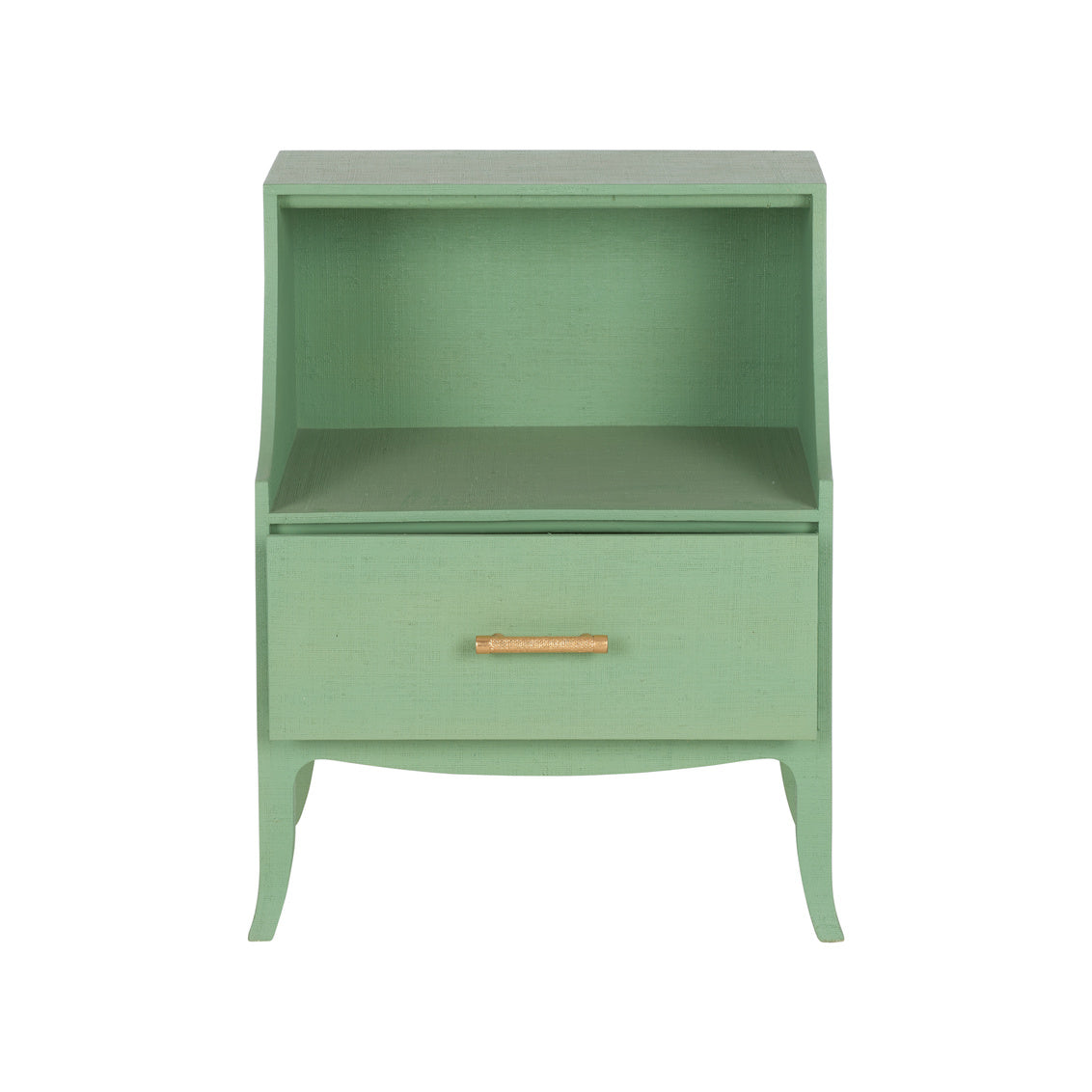George III Bedside Table - Green