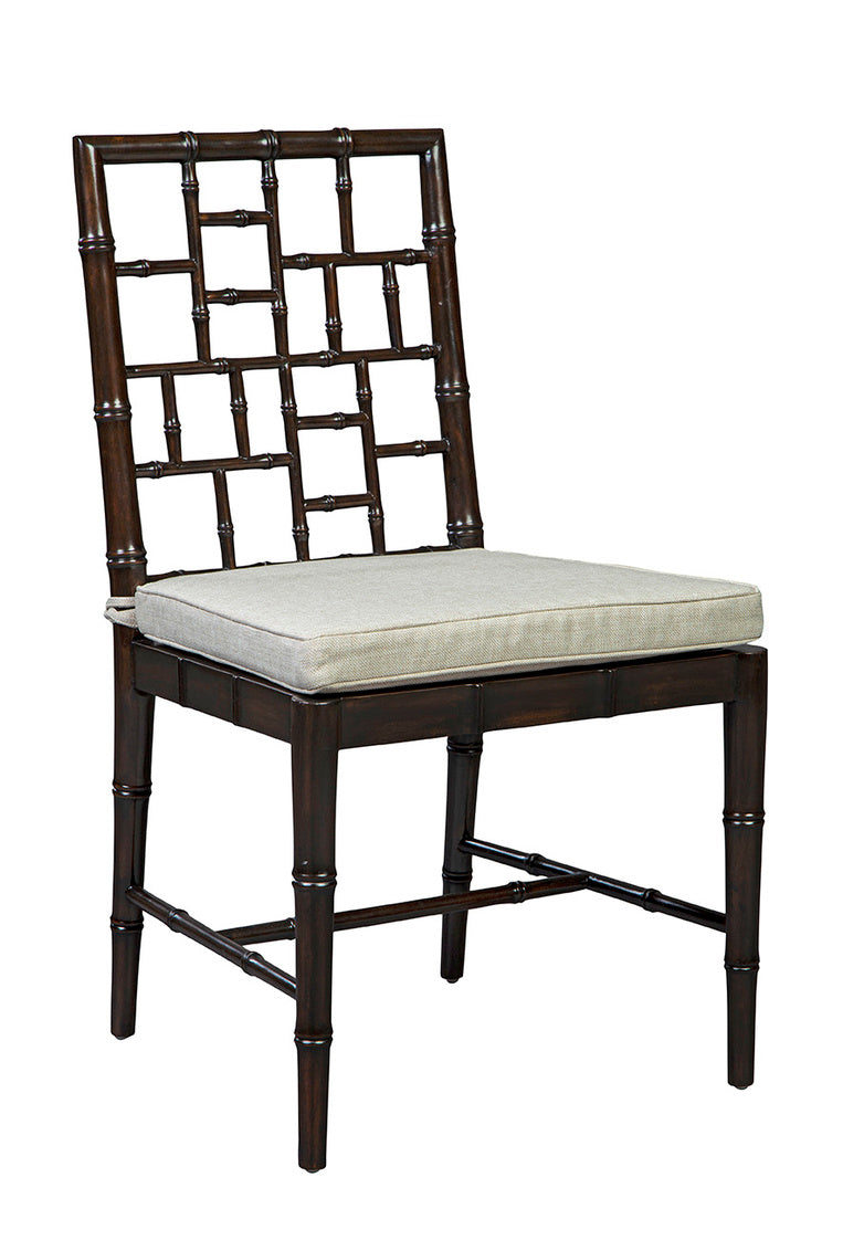 Brown Hugo Side Chair - Kings Fine Art & Decor