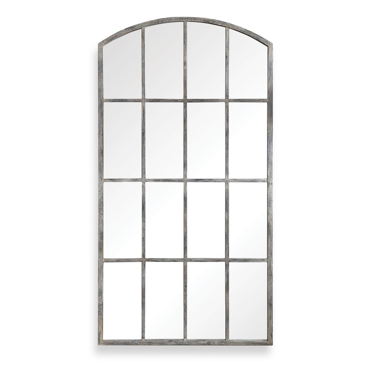 Amiel Large Arch Mirror, Ivory - Kings Fine Art & Decor