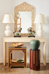 Crown Mirror - Brown