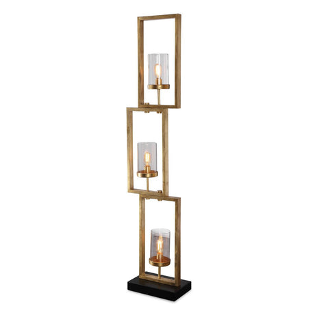 Cielo Floor Lamp, Gold - Kings Fine Art & Decor