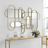 On Track Mirrored Wall Decor