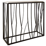 Reed Console Table, 2 CARTONS