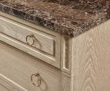maison-'47-drawer-chest-with-marble-top---blonde-cerused-89A-202M-V1