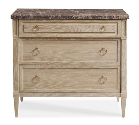 maison-'47-drawer-chest-with-marble-top---blonde-cerused-89A-202M-V1