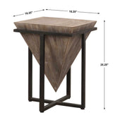 Bertrand Accent Table, Natural