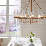 Crystal Stick, 8 Lt Chandelier