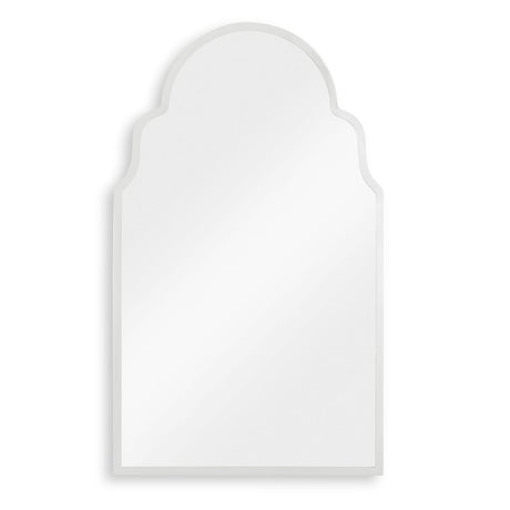 Brayden Arch Mirror, Nickel - Kings Fine Art & Decor