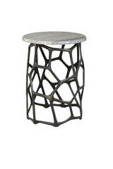 Short Sebastian End Table - Kings Fine Art & Decor