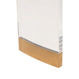 Marble and Acrylic Demilune