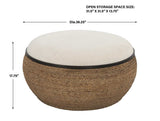 Island Ottoman, Large Round