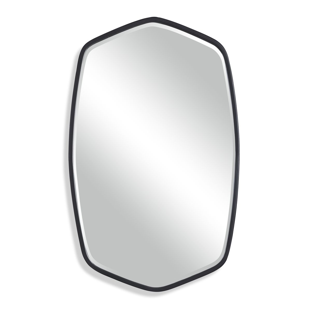 Duronia Mirror, Black - Kings Fine Art & Decor