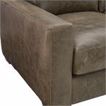 DAWKINS LEATHER SOFA