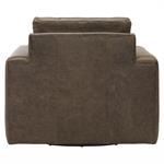 DAWKINS LEATHER SWIVEL CHAIR