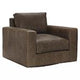 DAWKINS LEATHER SWIVEL CHAIR