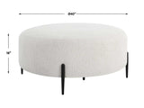 Arles Large Ottoman, Black