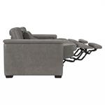 LIONI LEATHER POWER MOTION SOFA