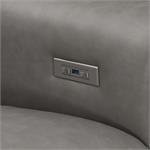 LIONI LEATHER POWER MOTION SOFA