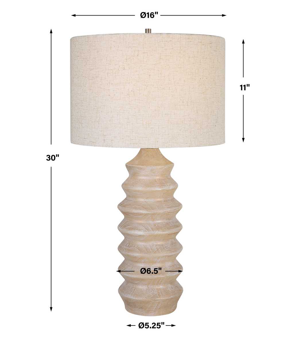 Uplift Table Lamp, Natural