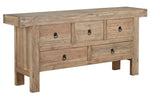 Old Pine Five Drawer Buffet - Kings Fine Art & Decor