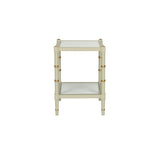 Conner Cane End Table - Green