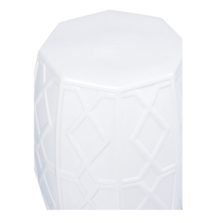 Andreu Garden Stool - White