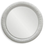 Mariner Round Mirror, White - Kings Fine Art & Decor