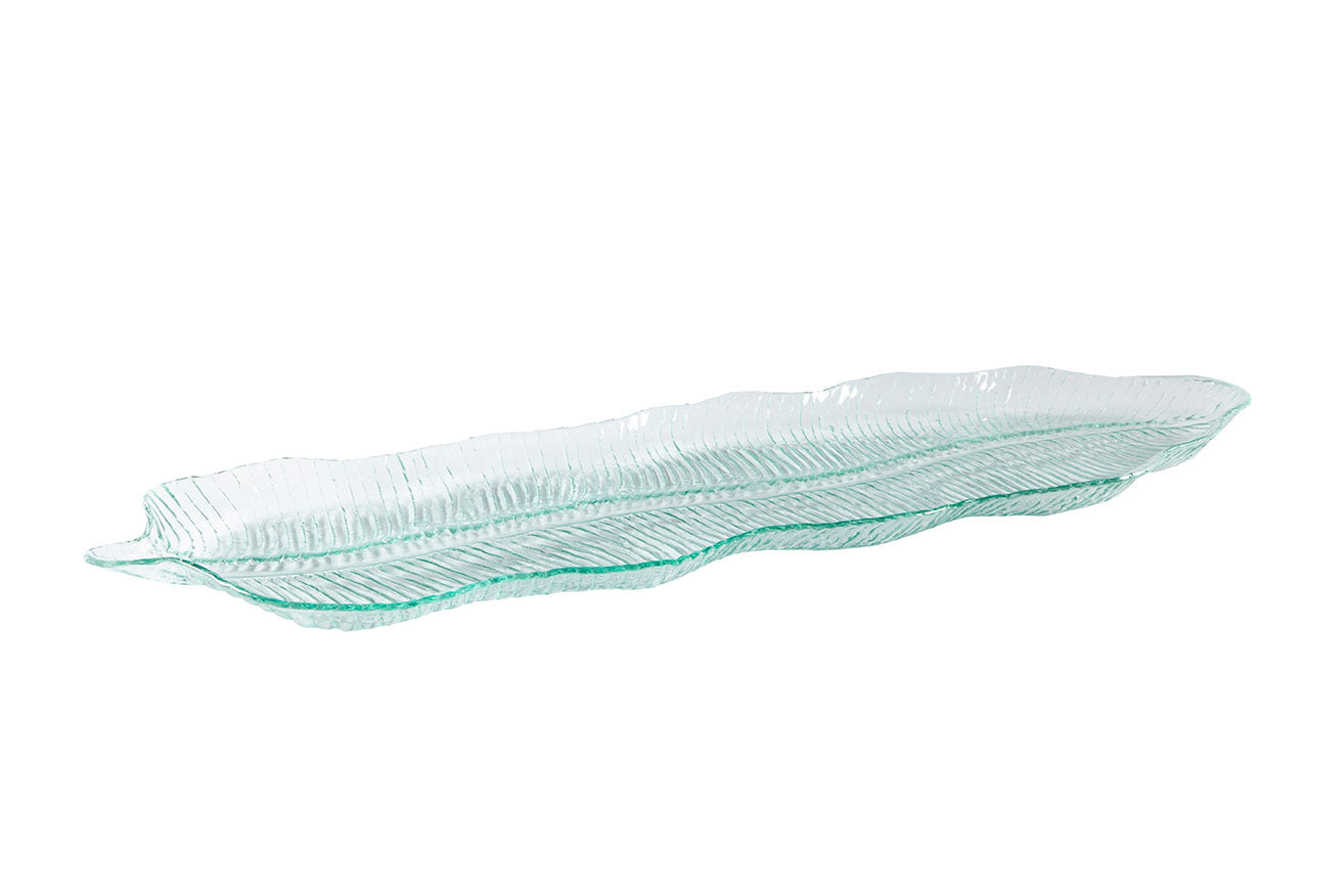 Large Glass Platter - Kings Fine Art & Decor